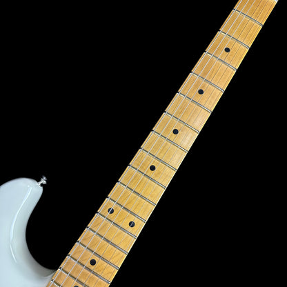 Fretboard of Used Fender Nile Rodgers Hitmaker Stratocaster.
