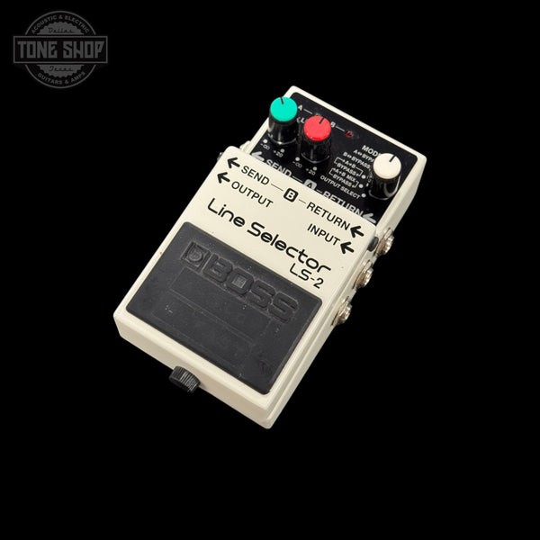 Front of Used Boss LS-2 Line Selector TSS6893.