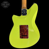 Back of body of Used Reverend Jetstream RB Avocado.