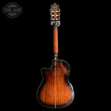 Back of Used 2007 Ibanez GA35TCE-DVS Nylon String TSS7719.