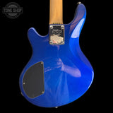 Back of Used Washburn Maverick BT-M Dark Metallic Blue TSS7398.