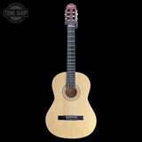 Full frontal of Used Squier SA-150N Nylon Acoustic TSS7405.