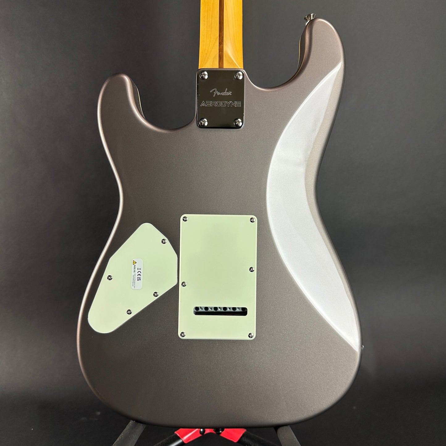 Back of Used Fender Aerodyne Special Stratocaster HSS.