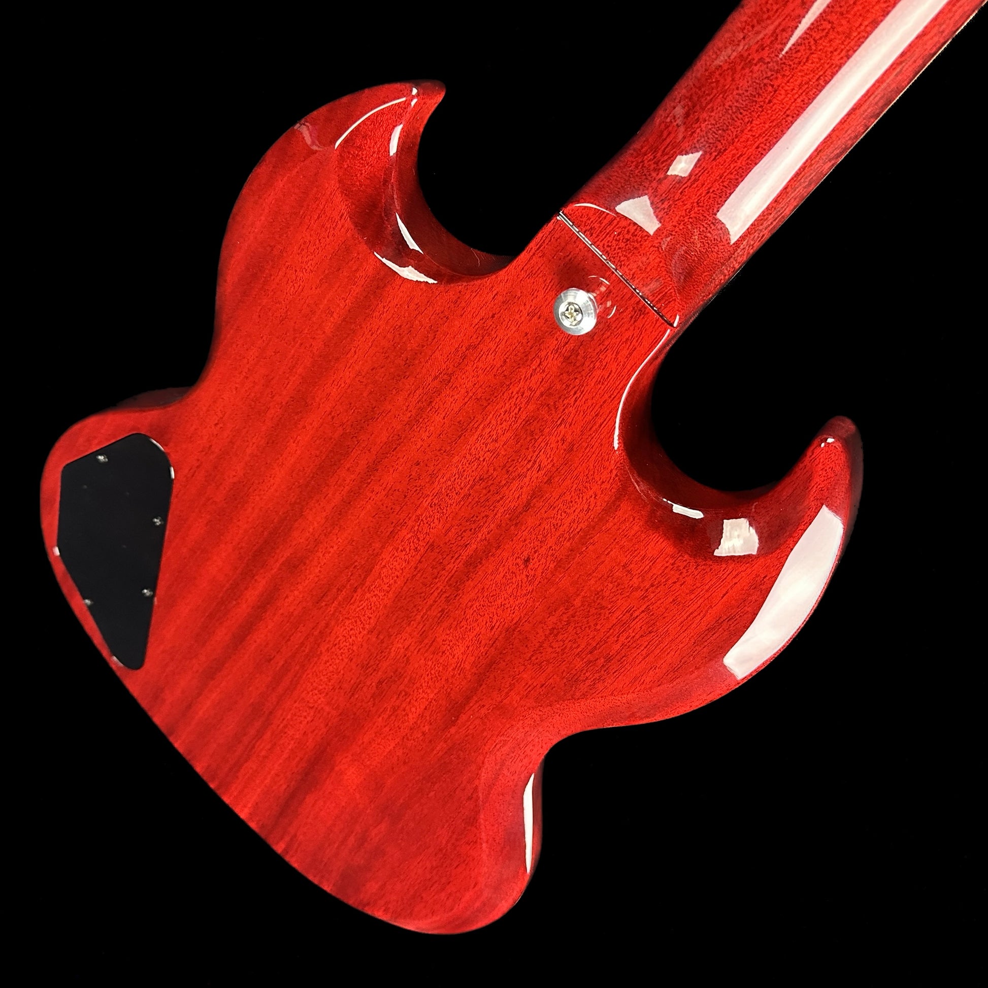 Back angle of Used Gibson SG Standard Cherry.