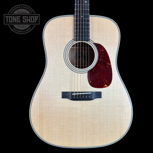 Front of Collings D2H Natural Sitka/Eucalyptus.