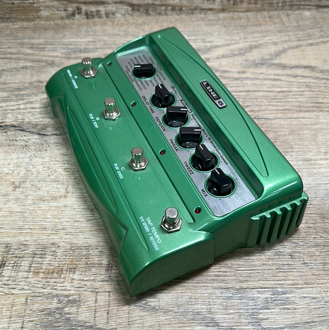 Top angle of Used Line 6 DL4 MKI Multi Delay Pedal.