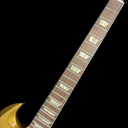 Fretboard of Gibson Custom Shop M2M 61 SG Standard Double Gold Stop Bar Murphy Lab Ultra Light Aged.