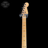 Headstock of Used Fender Limited Edition American Pro II Stratocaster Roasted Maple HT HSS.