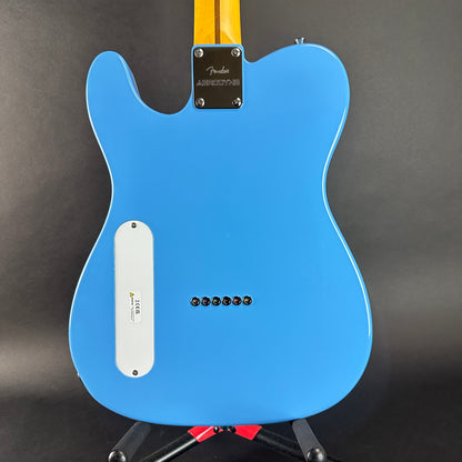 Back of Used Fender Aerodyne Special Telecaster Blue.