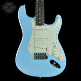 Front of Used 2026 Fender Vintera III 60's Strat Daphne Blue.
