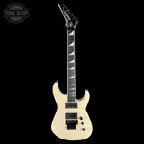 Full front of Used Jackson Custom Shop TSG SL2H Illuminati Vanilla Shake.