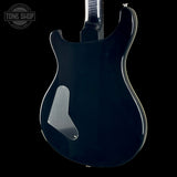 Back angle of PRS Wood Library Custom 24 Stoptail Limited Edition Purple Mist Stained Neck.