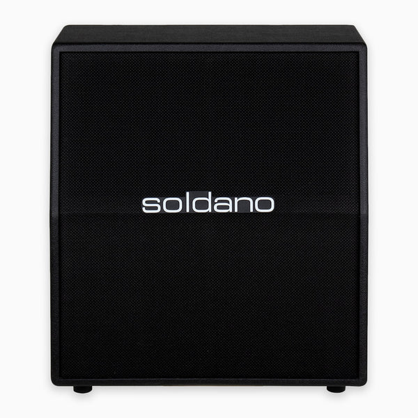 Demo Soldano 212 Vertical Cabinet 2x12 Black