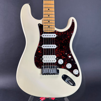 Front of Used 1996 Fender Lone Star Strat White.