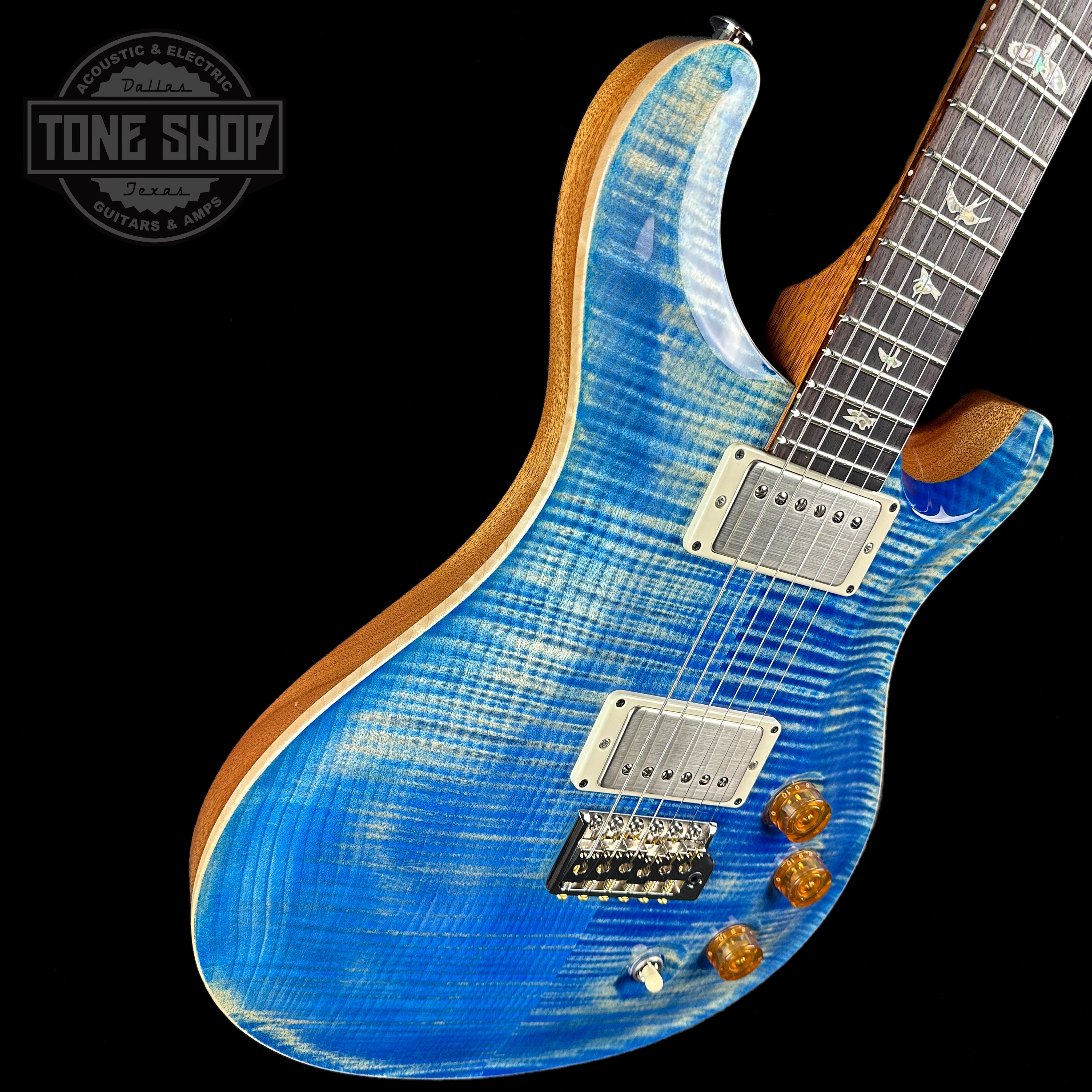 2021 PRS Wood Library Custom 24 Faded Faded Blue Jean : r