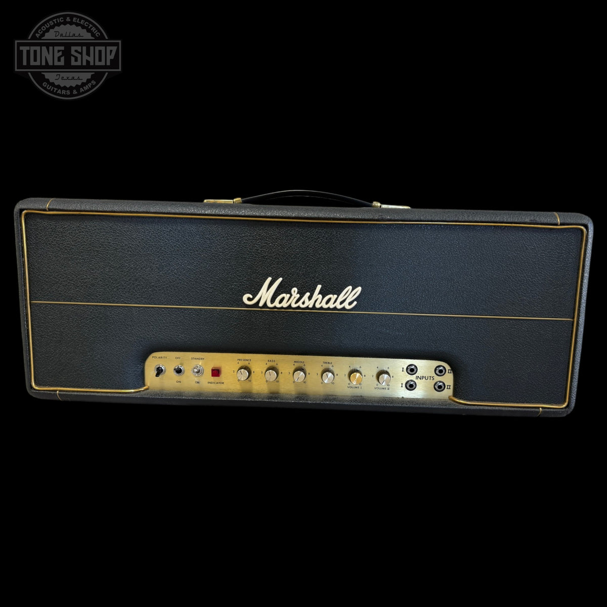 Front of Used 1988 Marshall 1959S Super Lead MKII 100 Watt w/Mod TSS7615.