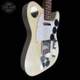 Front left angle of Used Fender Custom Shop Jimmy Page Mirror Telecaster TSS6890.