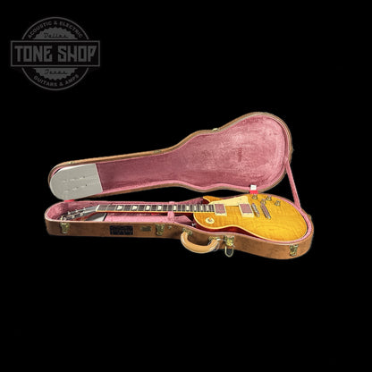 Used 2018 Gibson Custom Shop Wildwood Spec 1960 Les Paul Standard Reissue Lemon Burst in case.