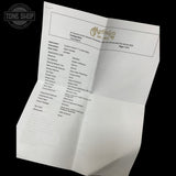 Spec sheet for Used 2023 Martin Custom Grand "J" Jumbo Sunburst TFW3239.