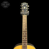 Headstock of Used 2011 Gibson Keb Mo Bluesmaster Natural.