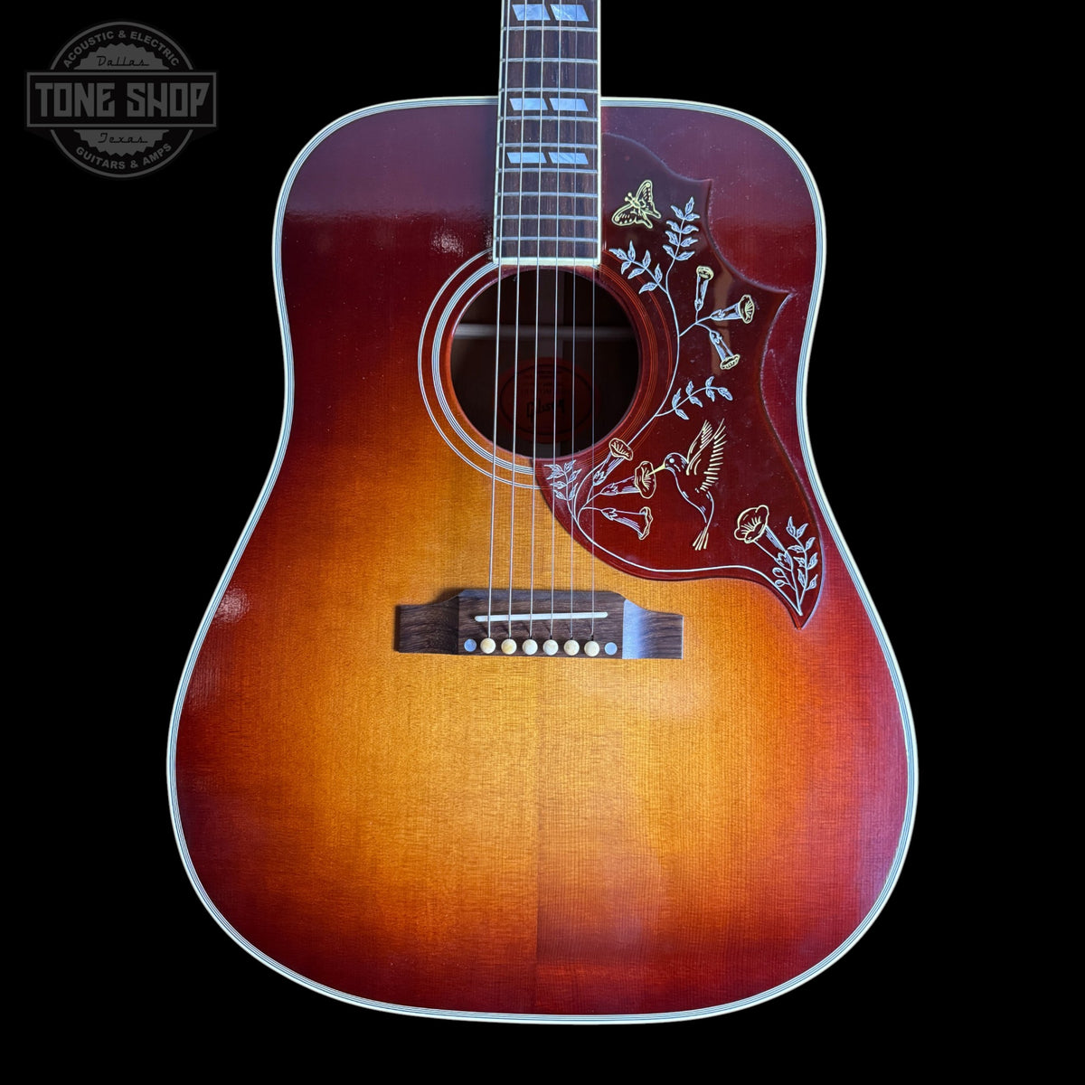 Front of Used 2019 Gibson Custom Shop 1960 Vintage Hummingbird.