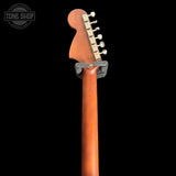 Back of headstock of Used Fender California Series Monterrey Standard Acoustic Guitar.