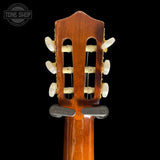 Back of headstock of Used Koga KG-10 MIJ Classical Guitar TSS7674.