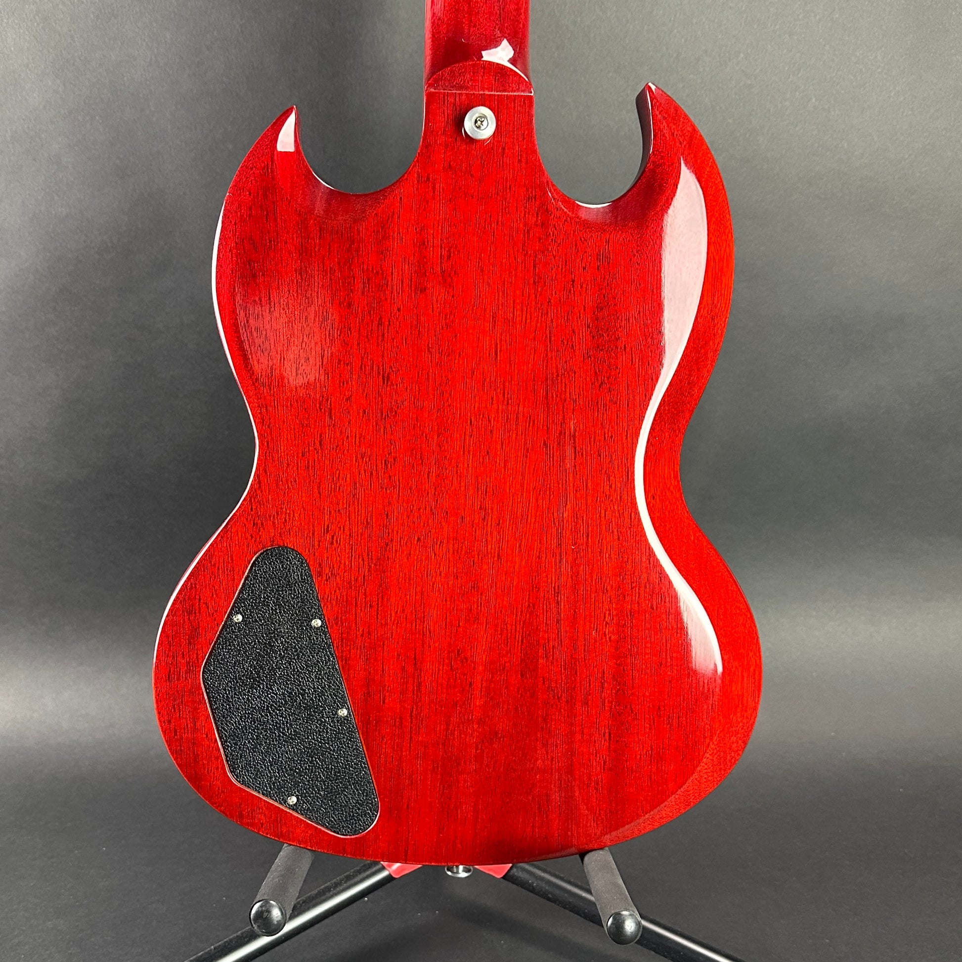 Back of body of Used 2016 Gibson SG Standard Cherry.