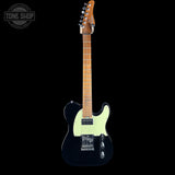Full front of Used Schecter Diamond Series Nick Johnston DT Tele.