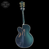 Back of Used Gretsch Pro Nashville Cadillac Green.