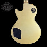 Back of body of Gibson Custom Shop M2M Les Paul Custom Antique Silver Murphy Lab Light Aged GH.