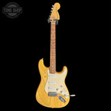 Full frontal of Used 2021 Fender Classic Series '70s Stratocaster Natural TSS7450.