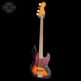 Full frontal of Used Squier Classic Vibe 60's Jazz Bass 3TSB TSS7471.