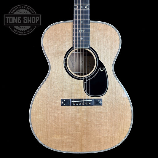 Front of body of Martin OM 20th Century Limited.