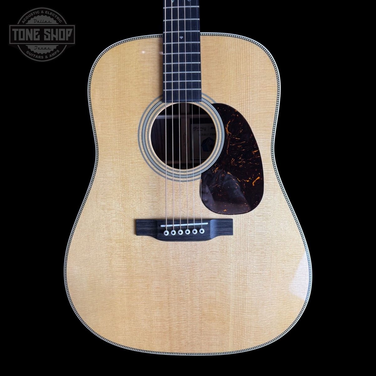 Front of Used 2025 Martin D-28 Billy Strings.
