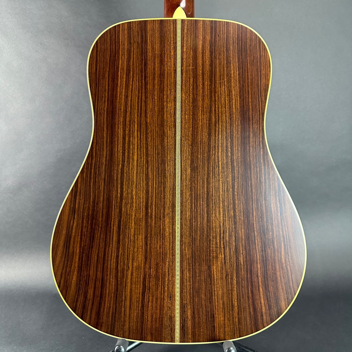 Back of Used Martin Custom Shop D-28 Authentic 1937 Vintage Low Gloss w/Stage 1 Aging.