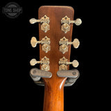 Back of headstock of Vintage 1962 Martin 5-16 Parlor w/ OHSC TSS7287.