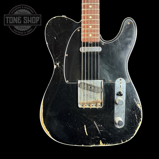Used Fender Custom Shop 60s Telecaster Heavy Relic Black w/case TSU17539