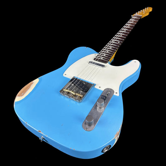 Front angle of Nash T-63 Daphne Blue Medium Aging Ald/RW.