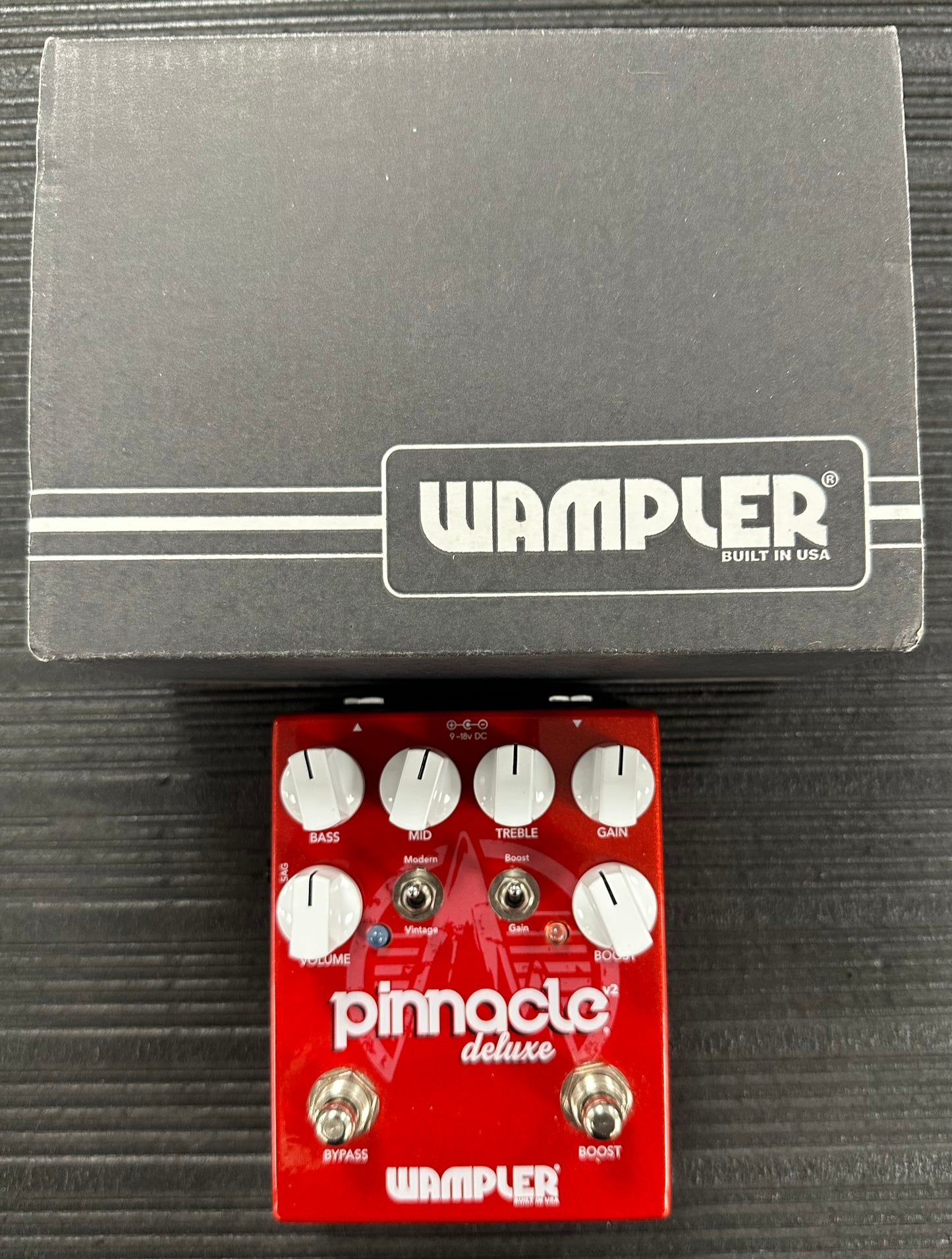 Used Wampler Pinnacle Deluxe Overdrive/Boost Pedal w/box TSS4002