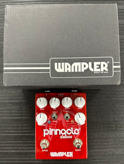 Used Wampler Pinnacle Deluxe Overdrive/Boost Pedal w/box TSS4002