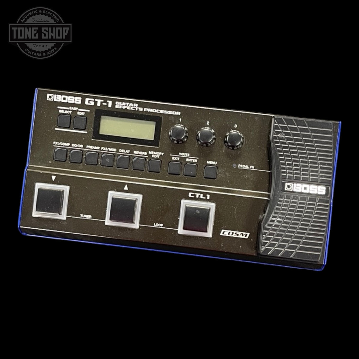 Top of Used Boss GT-1 Guitar Multi Effects Processor TSS7385.
