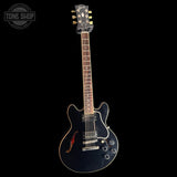 Full frontal of Used Gibson 2010 Gibson Custom ES-339 HB041M Black.