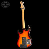 Back of Used Line 6 Variax JTV-69 w/Warmoth Plek'd Neck.