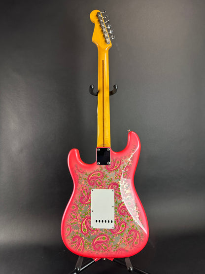Full back of Used 2003 Fender MIJ Pink Paisley Strat.