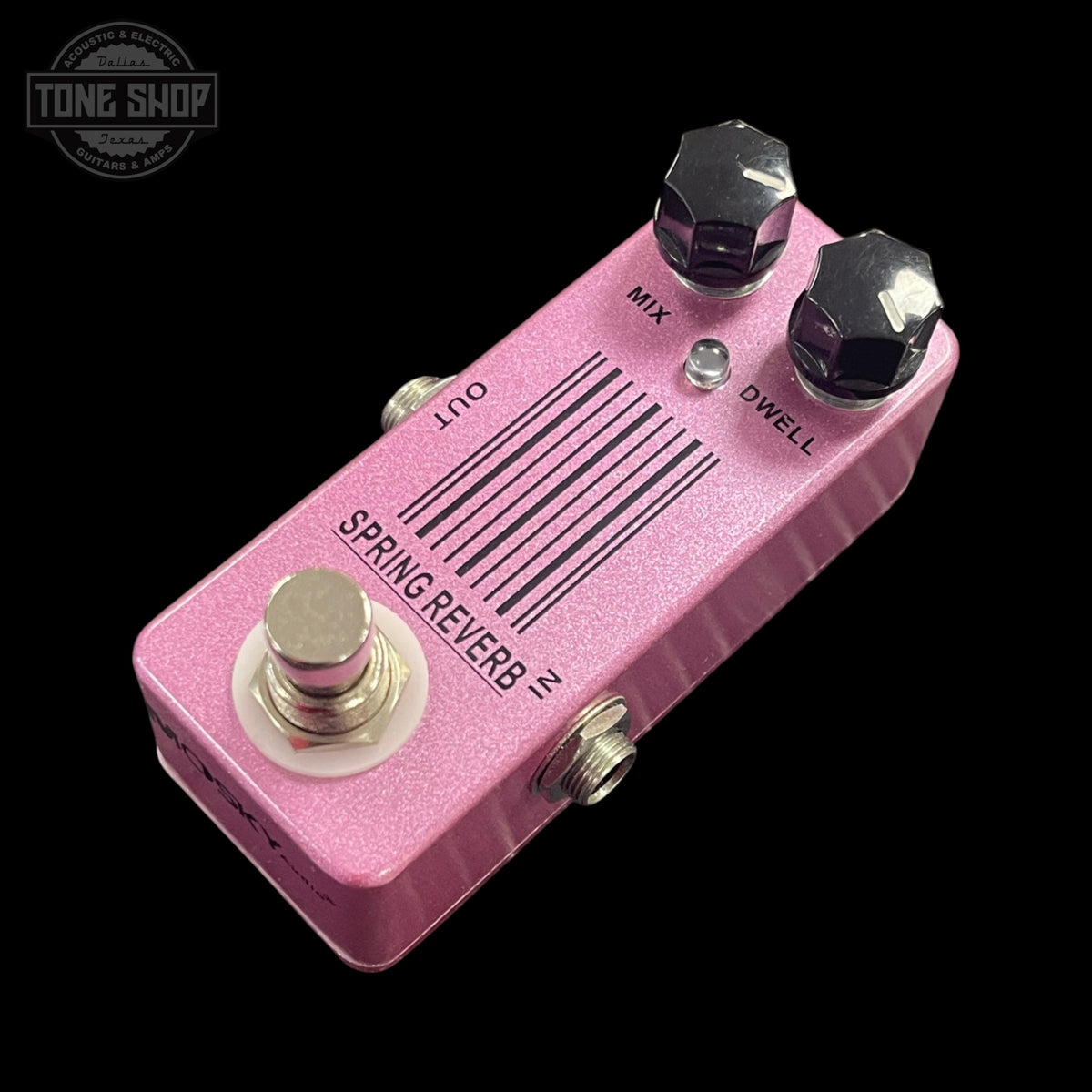 Top of Used Mosky Music Audio Spring Reverb Pedal TSS7578.