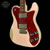Front angle of Used Nash T-22 DLX Shell Pink Heavy Aging Ash.