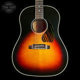 Front of Gibson Custom Made 2 Measure J-45 Standard Long Scale Vintage Sunburst.
