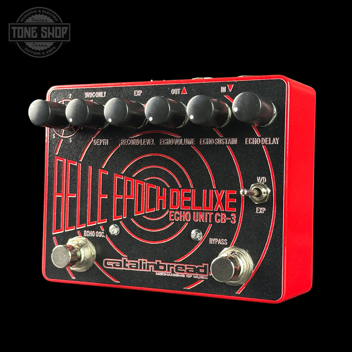cheap tape delay pedal Catalinbread Belle Epoch Deluxe Delay – Tone Shop Exclusive Red – Tone Shop Guitars