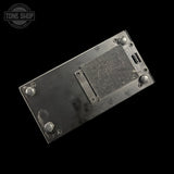 Bottom of Used Mod by Little Bear BS1 Wooly Clone Bass Pedal TSS7602.